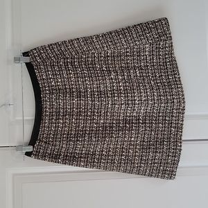 Halogen tweed flare high waisted skirt size 0P